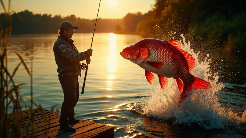 La Pêche à la Carpe Rouge: Aventure et Technique