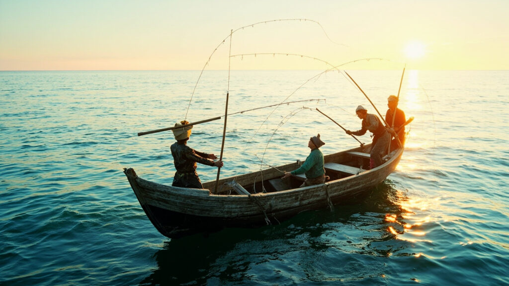 La Pêche à la Turlutte: Un art maritime surprise