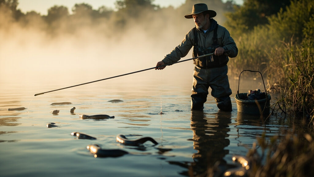 La Pêche à l'anguille: Techniques et astuces